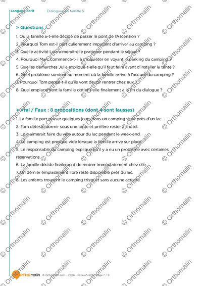 Page 7 de la fiche