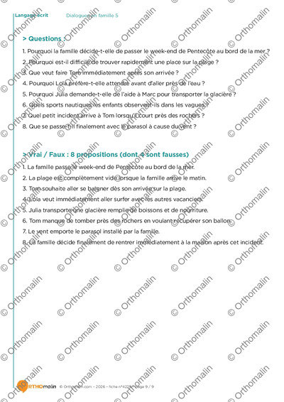 Page 9 de la fiche