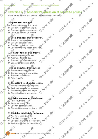 Page 14 de la fiche