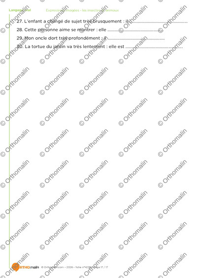 Page 17 de la fiche