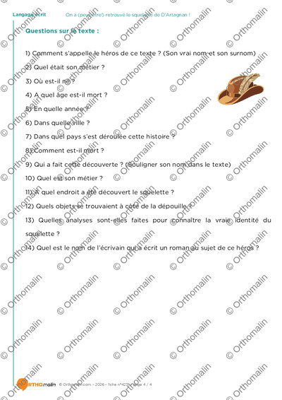 Page 4 de la fiche