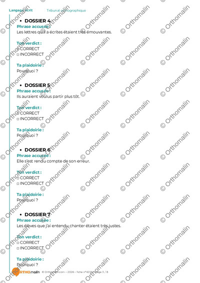 Page 3 de la fiche