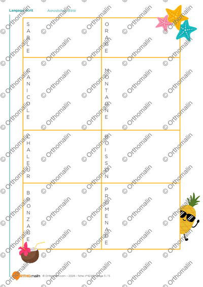Page 3 de la fiche