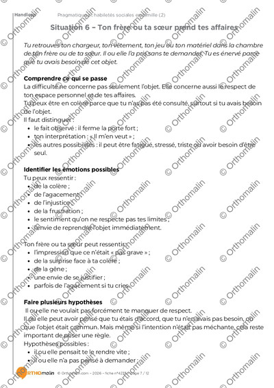 Page 7 de la fiche