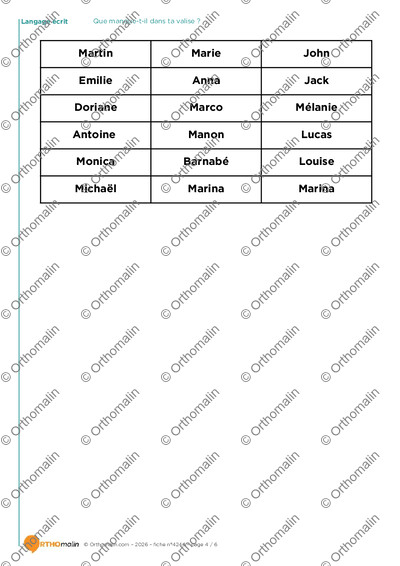 Page 4 de la fiche