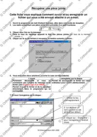 Récupération et enregistrement d'une pièce jointe