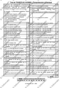 Tests de TOURS/0.52