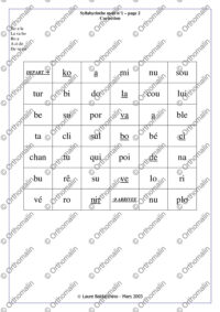Syllabyrinthe mots N°1