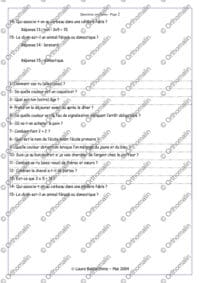 Questions en chaîne