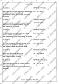 Fusion syllabique - charades