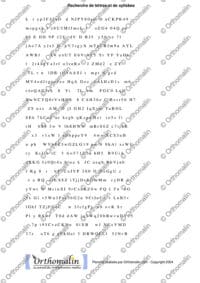 Lignes chiffres majuscules et minuscules 3