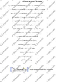 Pyramide inversée majuscules et minuscules 2