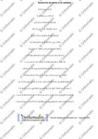Pyramide chiffres majuscules et minuscules 1