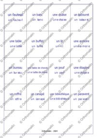 Les meubles