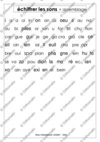 Bilan de lecture - Complément