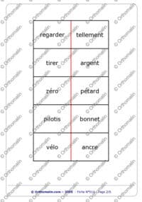 Dominos Syllabiques