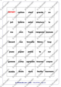 Jeu de l'oie de la nature