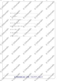 1 + 2 + 3 = Syllabes (les sports)