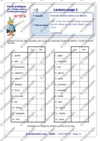 Lecture usage (1)