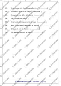 Individualisation des verbes