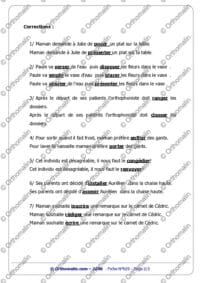 Remplacer le verbe "mettre"