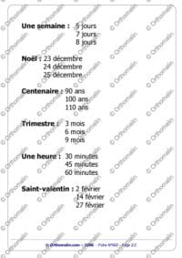La bonne durée