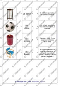 Associer image / mot / définition