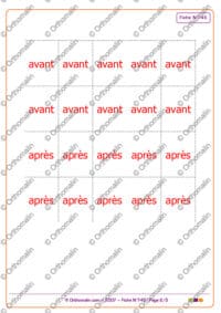 Avant/Après