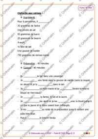 Texte à trous