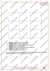 Consignes spatiales - Confusions m/n (1)