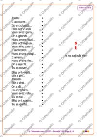 Avoir et participe passé