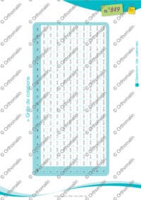 Grille de cotations