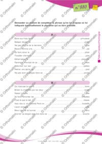 Fins de phrases occlusives (Expressions)