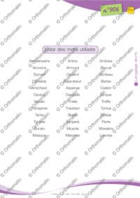 Syllabes complexes CVC/CCV