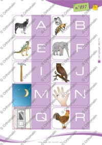 Domino alphabet