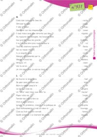 Fins de phrases - Proverbes - Phonèmes m, n, r, l