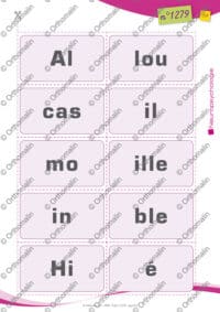 Mots coupés : les oiseaux