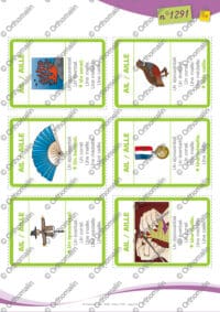 Jeu de familles ail/aille, ouil/ouille, il/ille, eil/eille, euil/euille