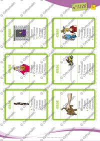Jeu de familles -esse, -ette, -erre, -enne, -elle