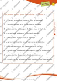 Etendre la phrase (2)