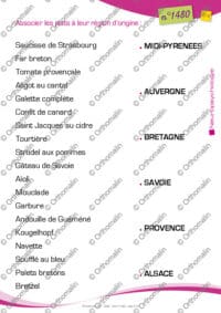 Passons à table !