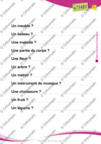 Mots commençant par B
