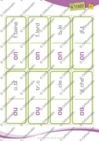 Domino des confusions ou/on