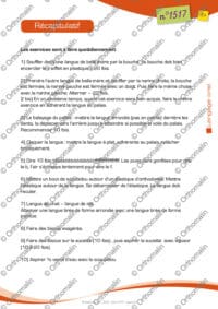 Insuffisance vélaire : 10 exercices
