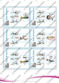 Jeu des 5 familles des activités de la vie quotidienne
