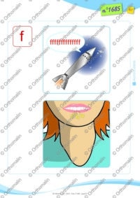 Fiches repères pour f,s,ch,v,z,j