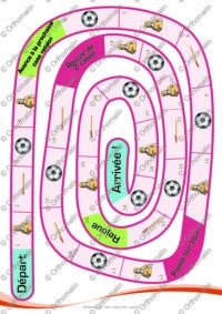 Jeu de l'oie du AN et du ON