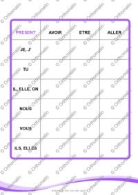 Loto de conjugaison