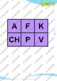 Loto des lettres