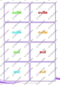 Le PIPPO des ouille, ail, euille, eil, ille